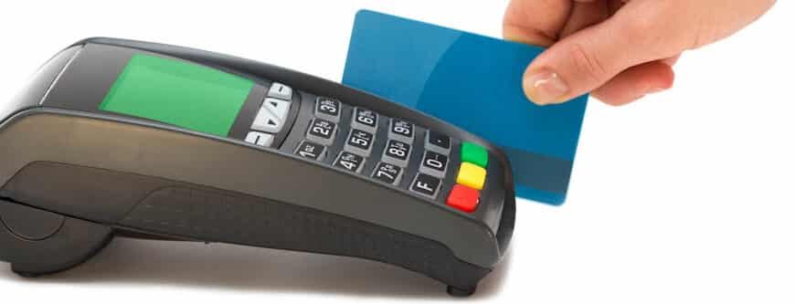 Debit card machine